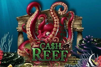 cash reef slot logo