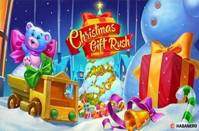 christmas gift rush slot logo