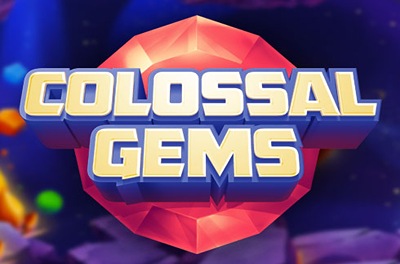 colossal gems slot logo