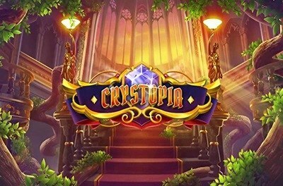 crystopia slot logo