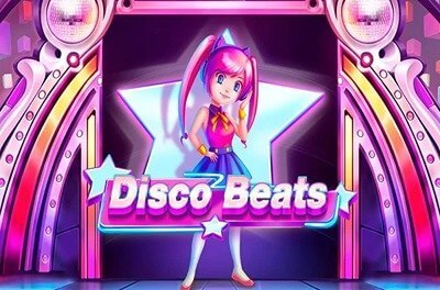 disco beats slot logo