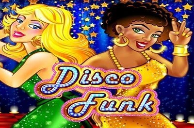 disco funk slot logo