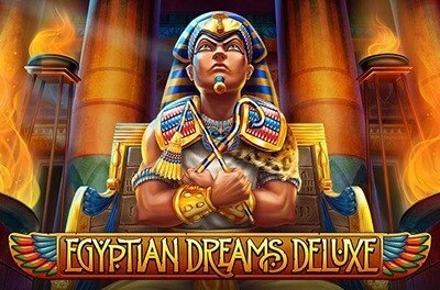 egyptian dreams deluxe slot logo