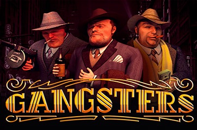 gangsters slot logo