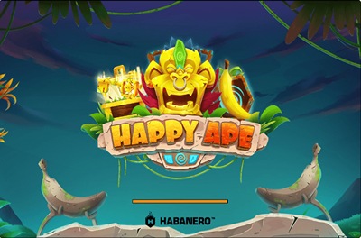 happy ape slot logo