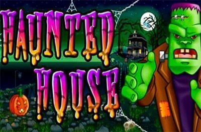 haunted house slot logo