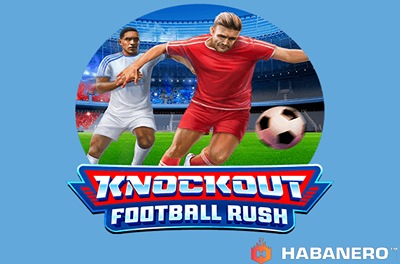 knockout football rush slot logo