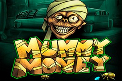 mummy money slot logo