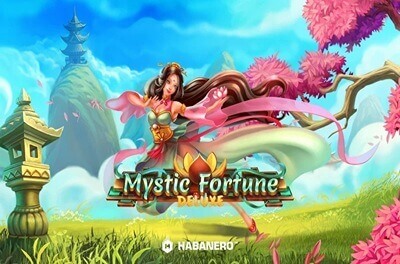 mystic fortune deluxe slot logo