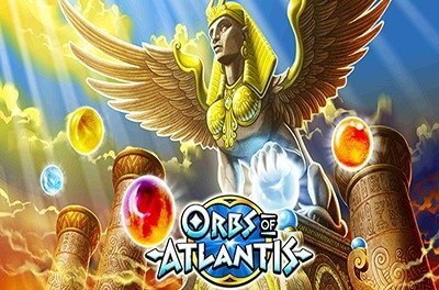 orbs of atlantis slot logo