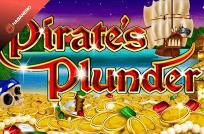 pirates plunder slot logo