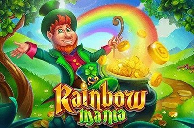 rainbow mania slot logo