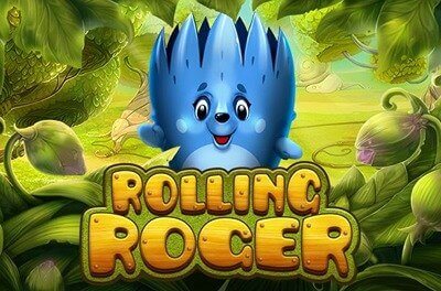 rolling roger slot logo