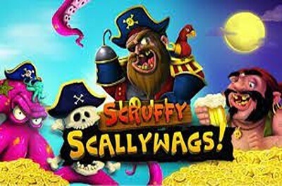 scruffy scallywags slot logo