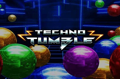 techno tumble slot logo