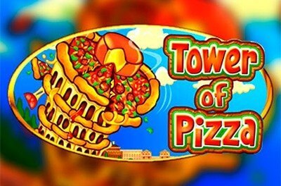 tower of pizza slot logo