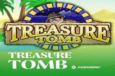 treasure tomb slot logo