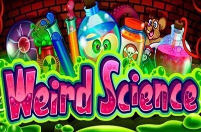 weird science slot logo