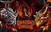 dragons throne slot logo