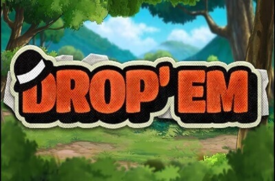 drop em slot logo