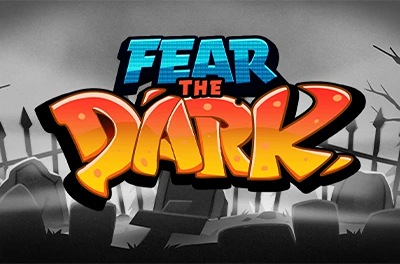 fear the dark slot logo