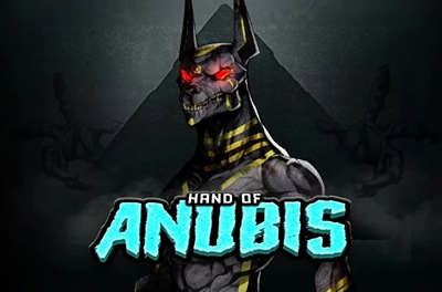 hand of anubis slot logo