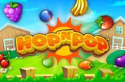 hop n pop slot logo