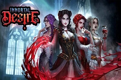 immortal desire slot logo