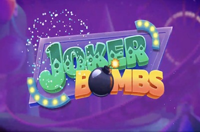 joker bombs slot logo