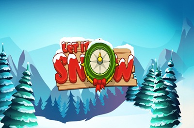 let it snow slot logo