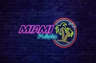 miami multiplier slot logo