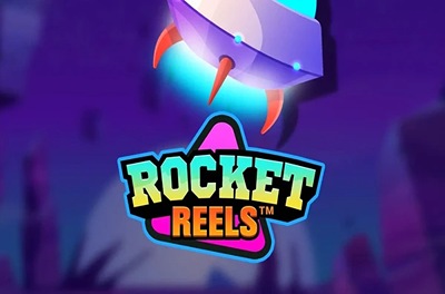 rocket reels slot logo