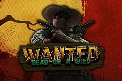 wanted dead or a wild slot logo