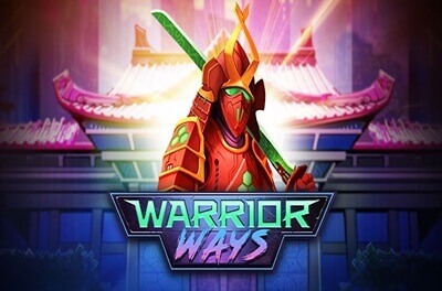 warrior ways slot logo