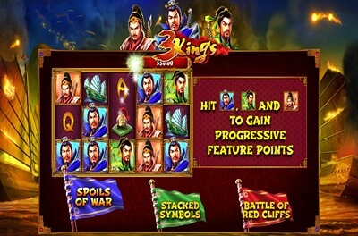 3 kings slot logo