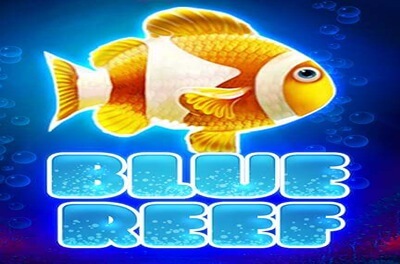 blue reef slot logo