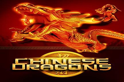 chinese dragons slot logo