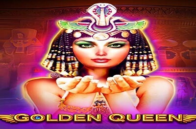 golden queen slot logo