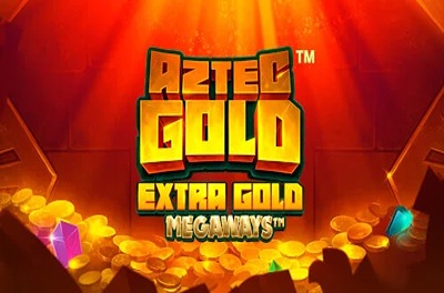 aztec gold extra gold megaways slot logo