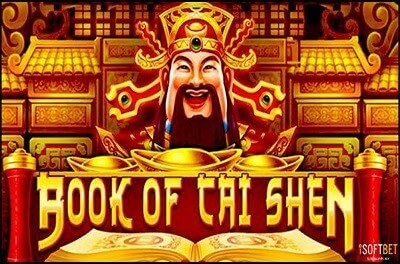 book of cai shen slot logo