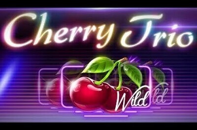 cherry trio slot logo