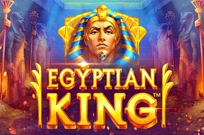 egyptian king slot logo