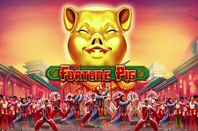 fortune pig slot logo