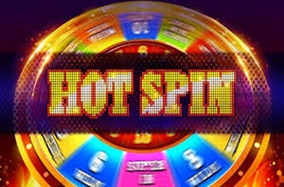 hot spin slot logo