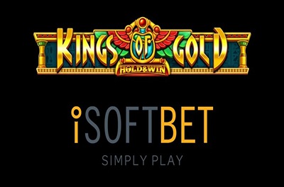 kings of gold slot logo