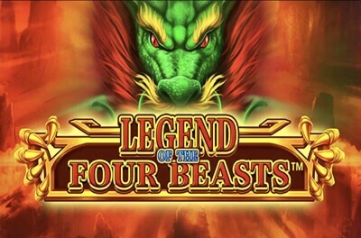 legend of the four beasts slot logo