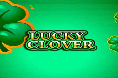 lucky clover slot logo