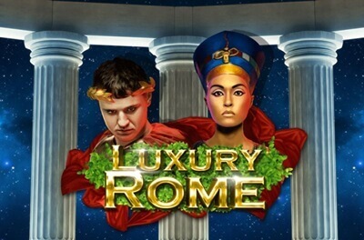 luxury rome slot logo