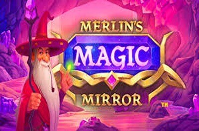 merlins magic mirror slot logo