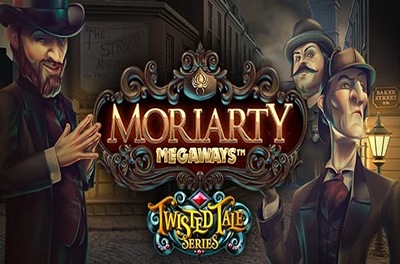 moriarty megaways slot logo